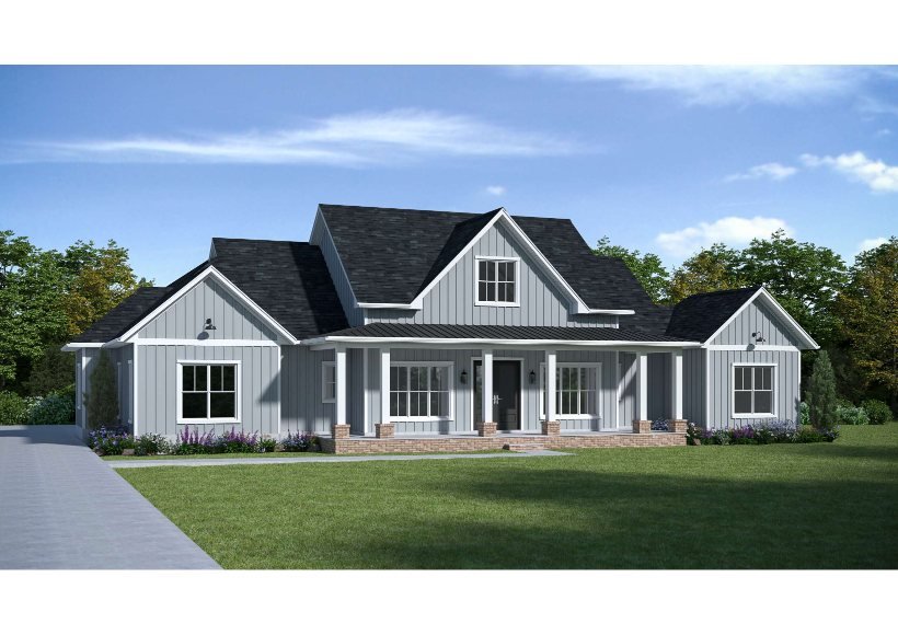 Farmhouse Elevations — sheet 2