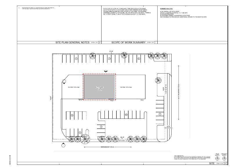 Auto Retail Unit, Texas — sheet 1