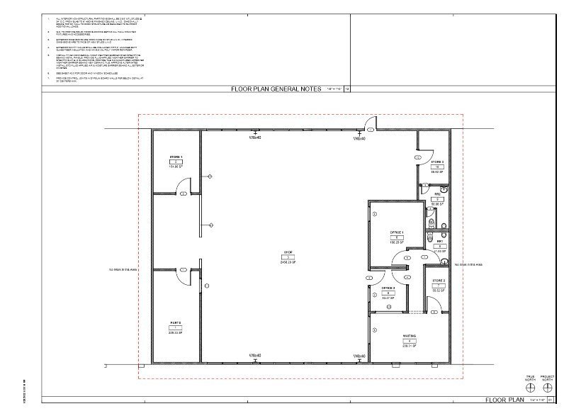 Auto Retail Unit, Texas — sheet 2