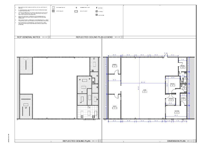 Auto Retail Unit, Texas — sheet 3