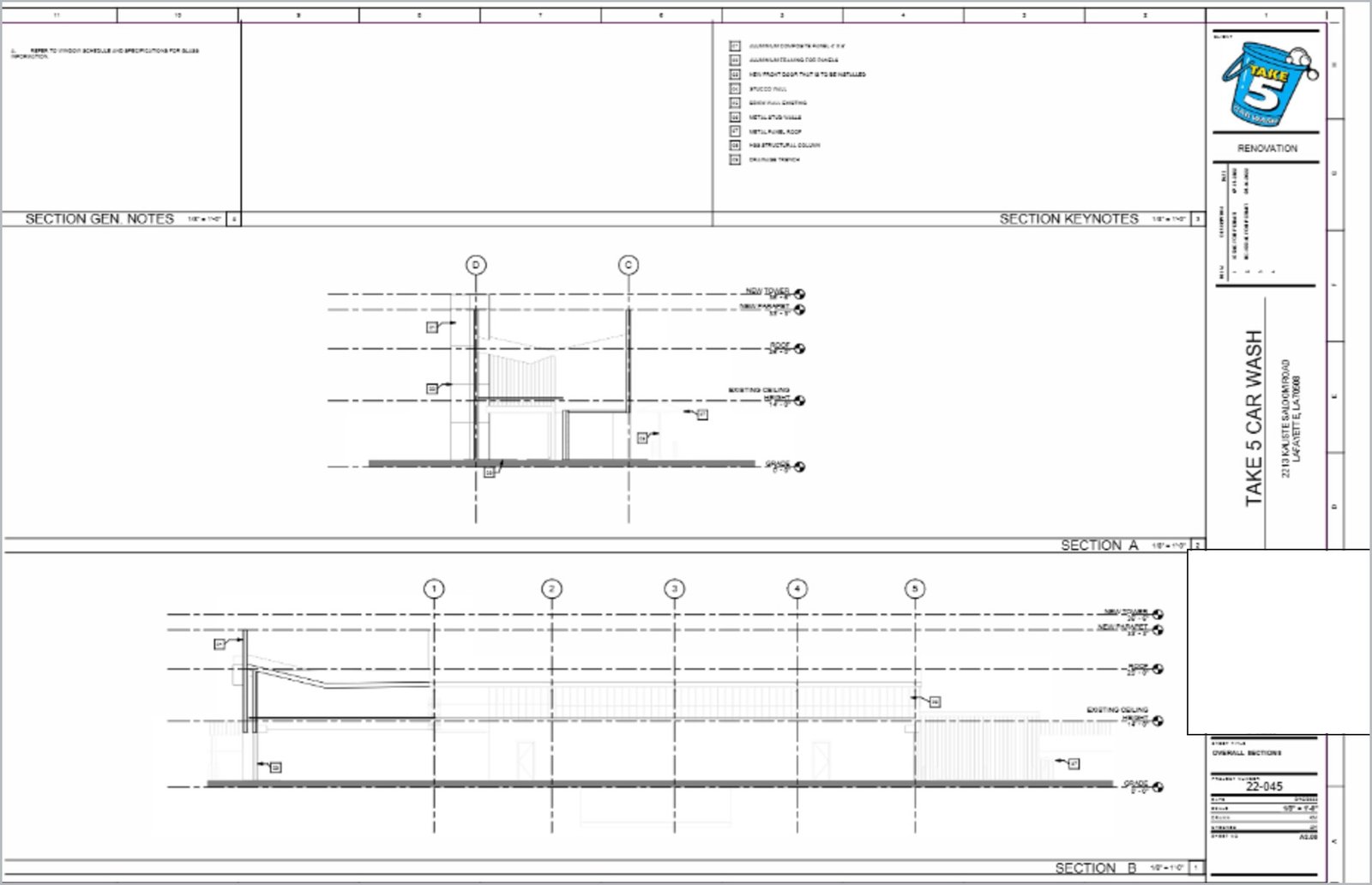 Roadside Car Wash Conversion — sheet 11